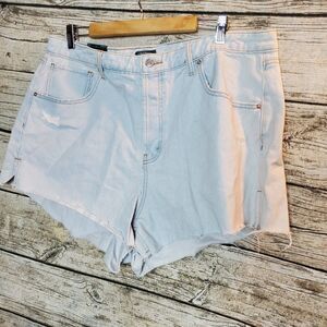 Wild Fable Super High Rise Cutoff Shorts Size 17/3" Inseam NWT